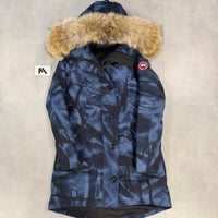 Rossclair Parka Blue Abstract ( S )