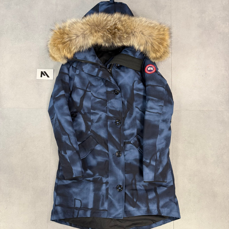 Rossclair Parka Blue Abstract ( S )