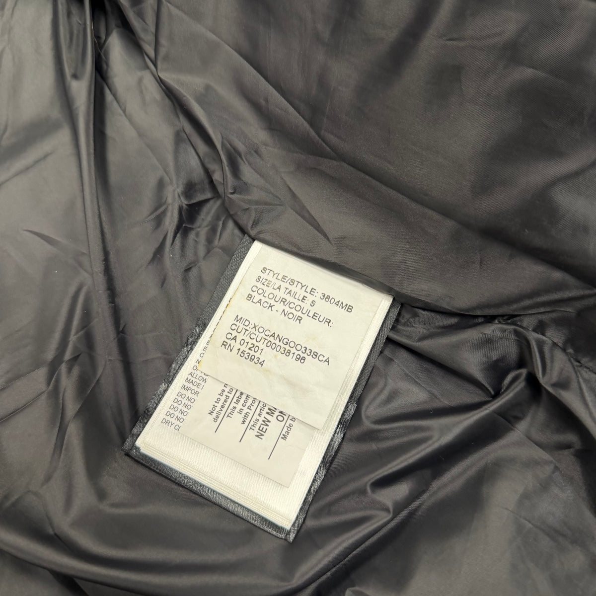 Mac Millan Parka Black Badge - S