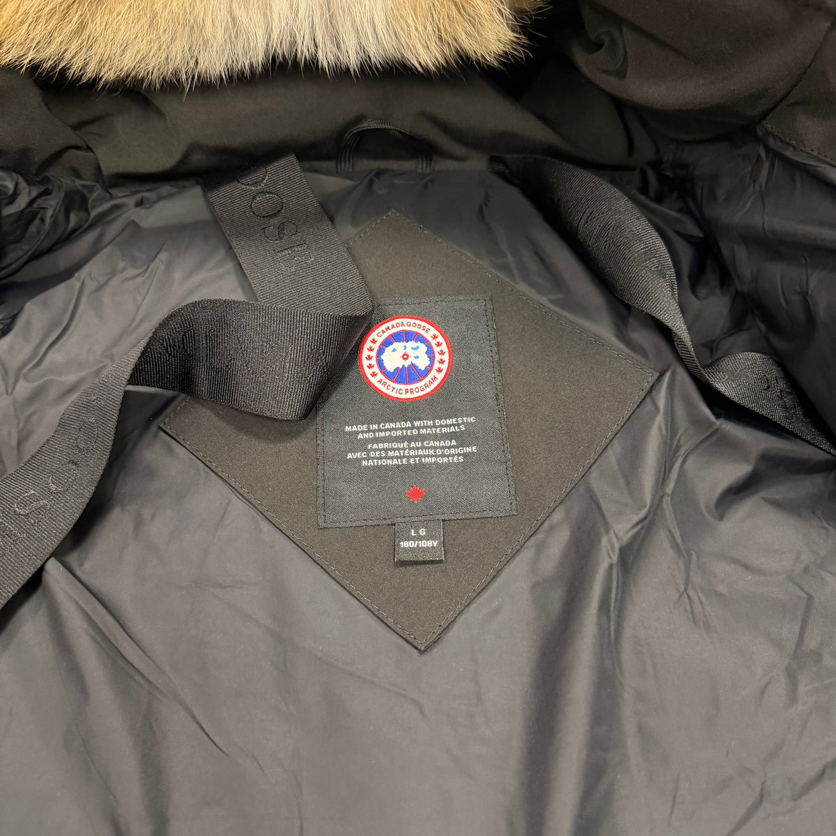 Canada Goose Wyndham Parka Black Men's size L – pre-owned – photo 7 of 9