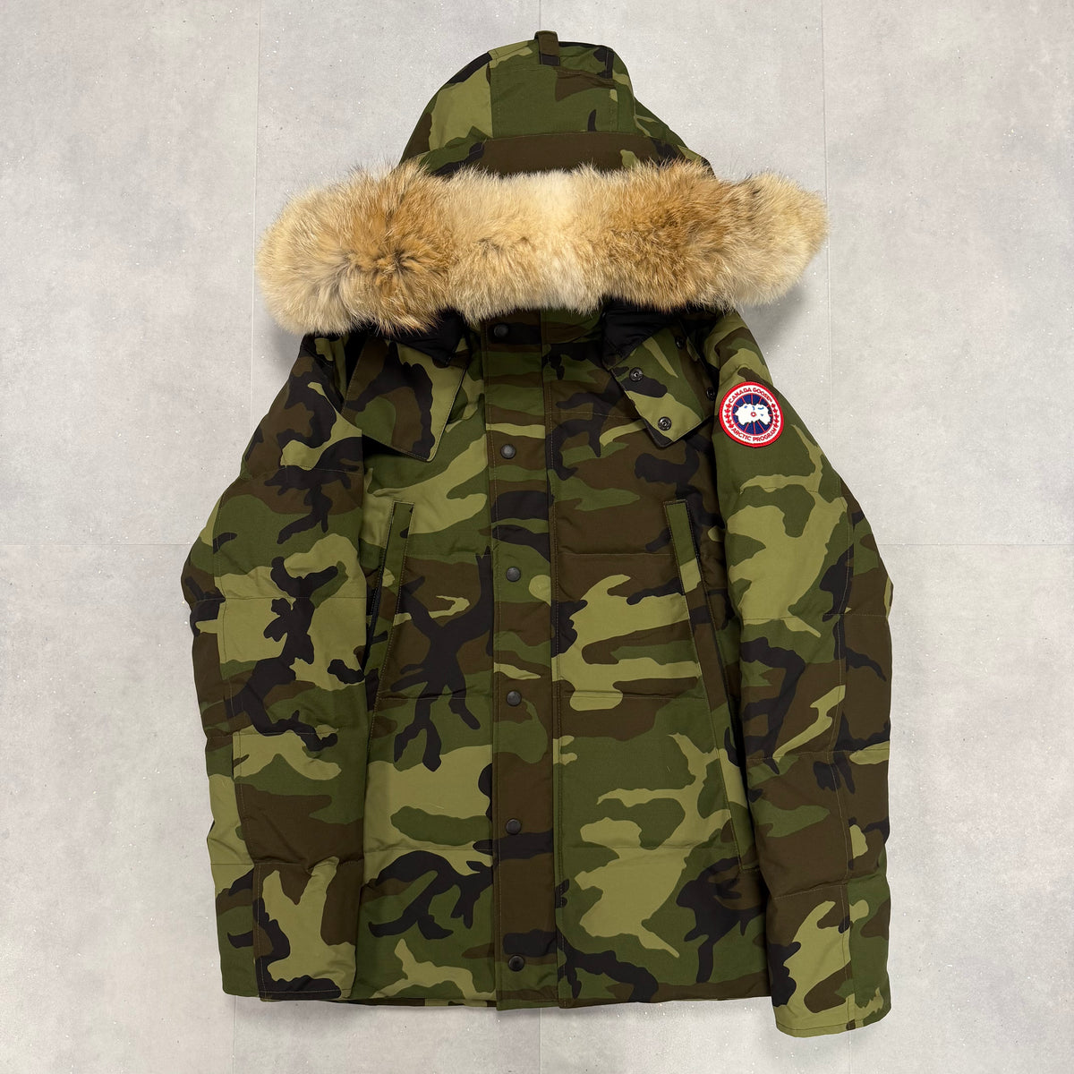 Wyndham Parka Green Camo - M