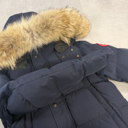 Canada Goose Wyndham Parka Admiral Blue Men's size S – pre-owned – photo 6 of 8