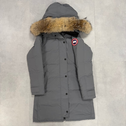 Canada Goose Shelburne Parka Mid Grey Women's size XS – pre-owned – photo 2 of 8