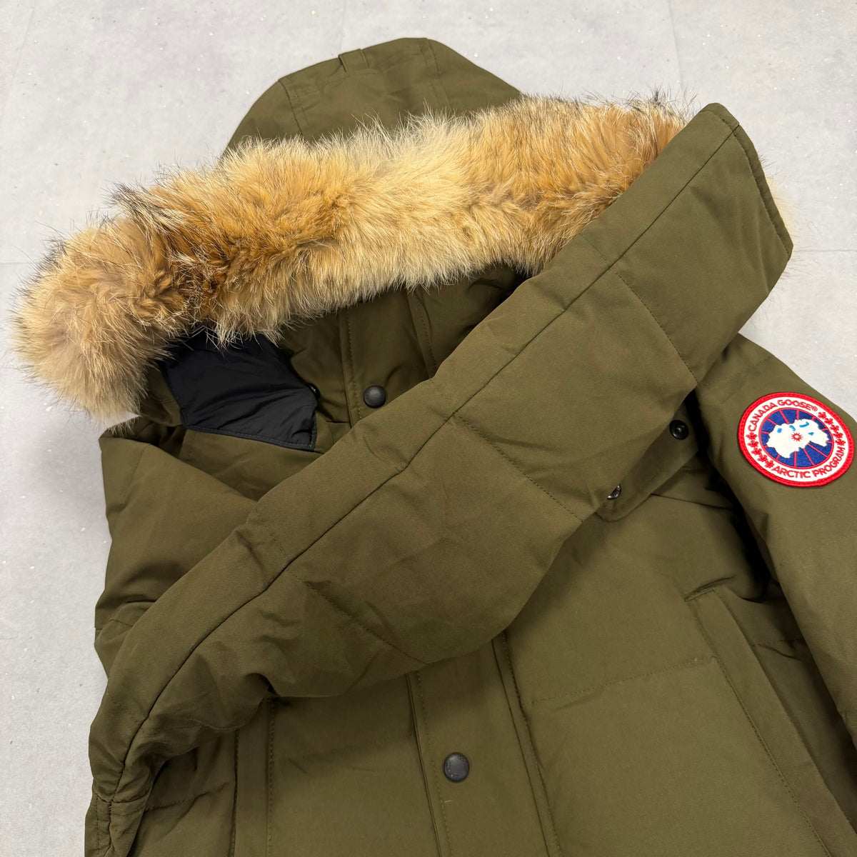Wyndham Parka Military Green - M
