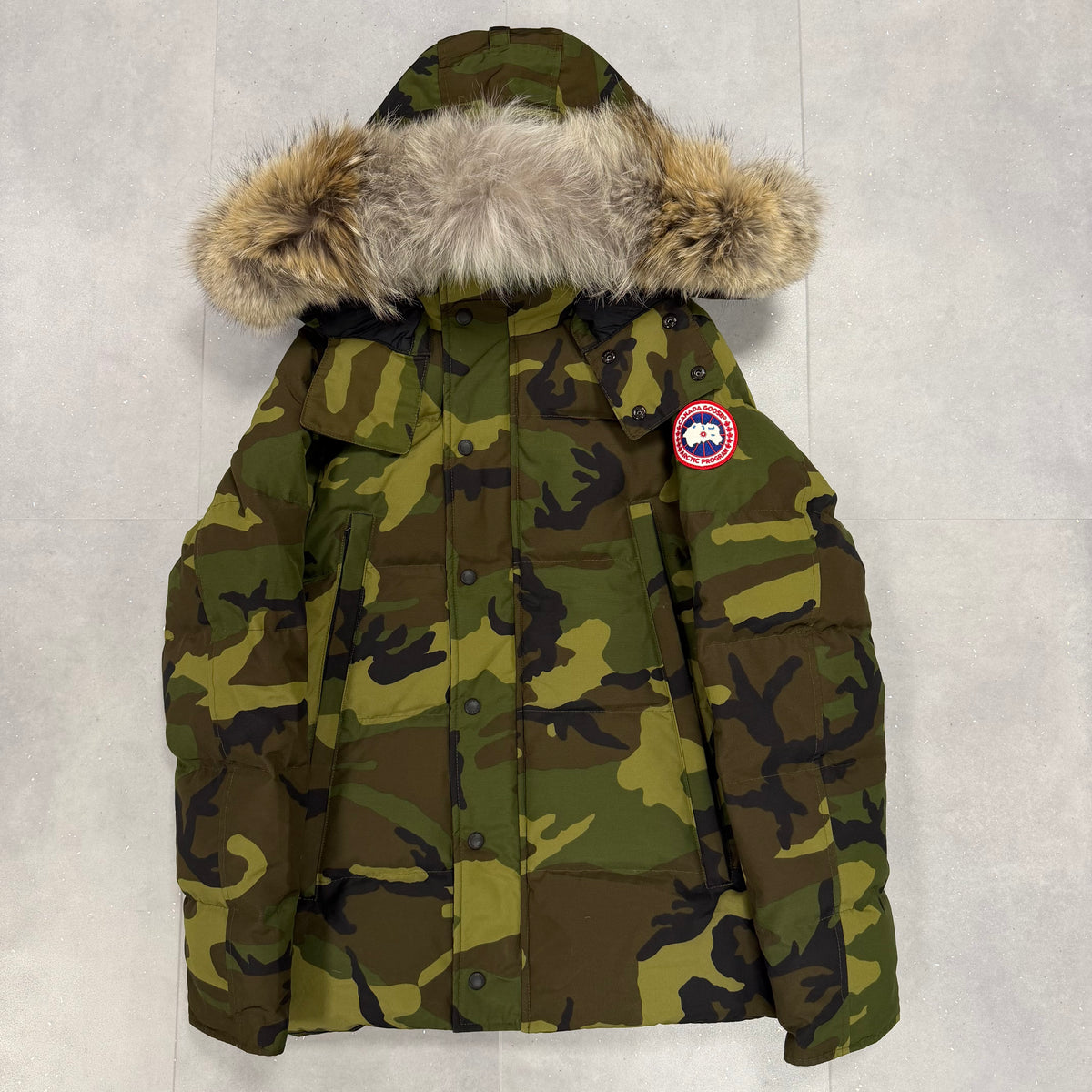 Wyndham Parka Green Camo - S