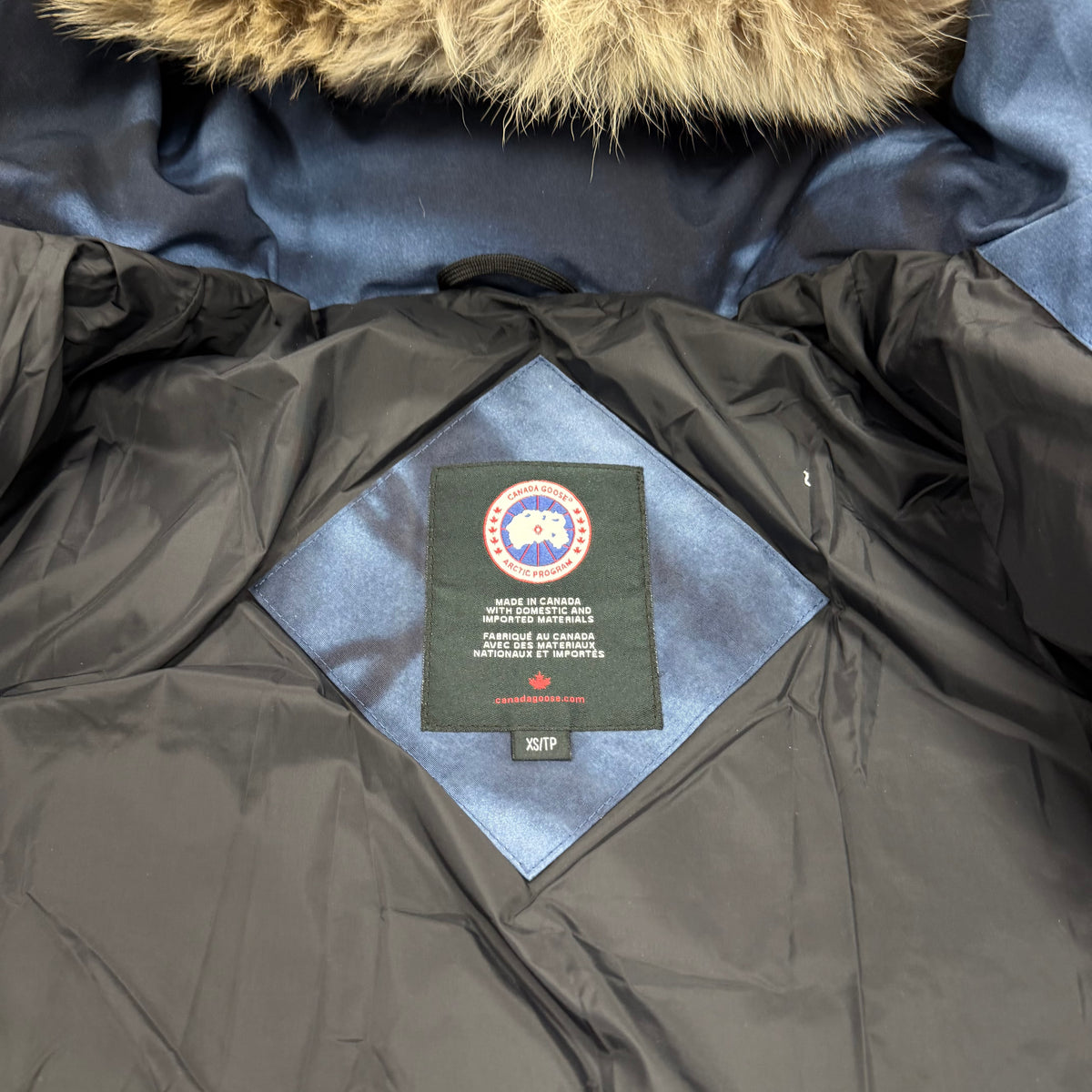 Wyndham Parka Blue Abstract - XS