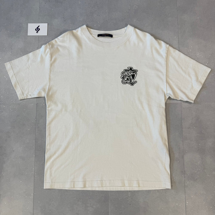 LV White Smoke T-Shirt ( M )
