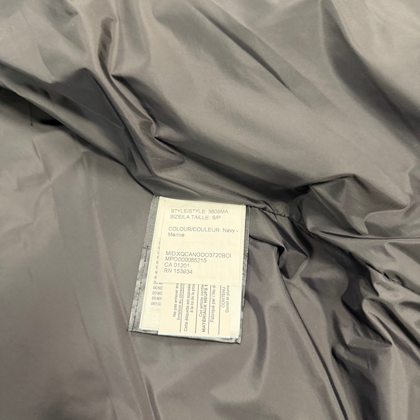 Wyndham Parka Navy ( S )