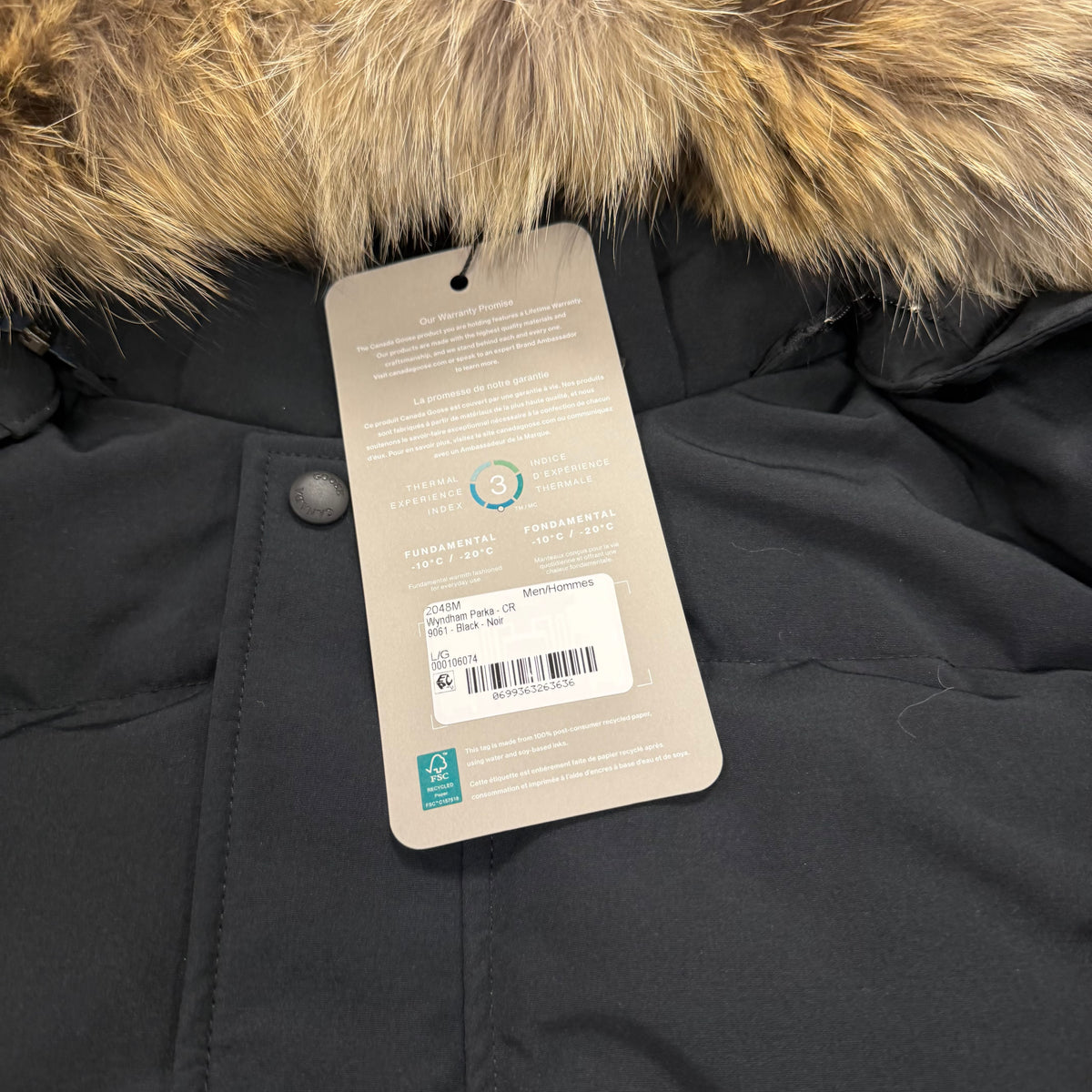 Wyndham Parka Black - NEW