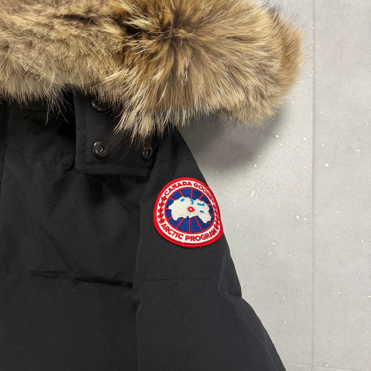 Canada Goose Belleville Parka Black Women's size S – pre-owned – photo 4 of 9