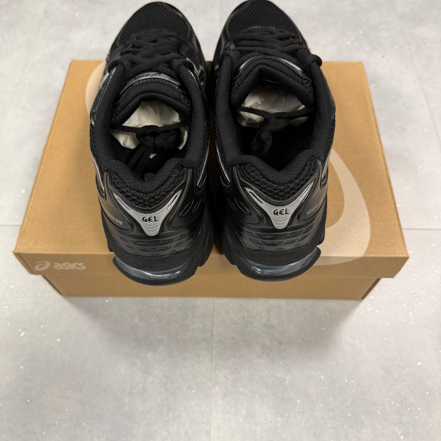 ASICS Gel Kayano 14 Black Pure Silver ( NEW )