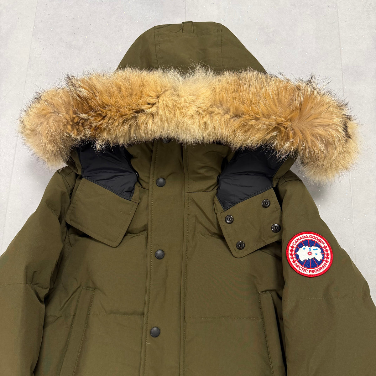Wyndham Parka Military Green - M