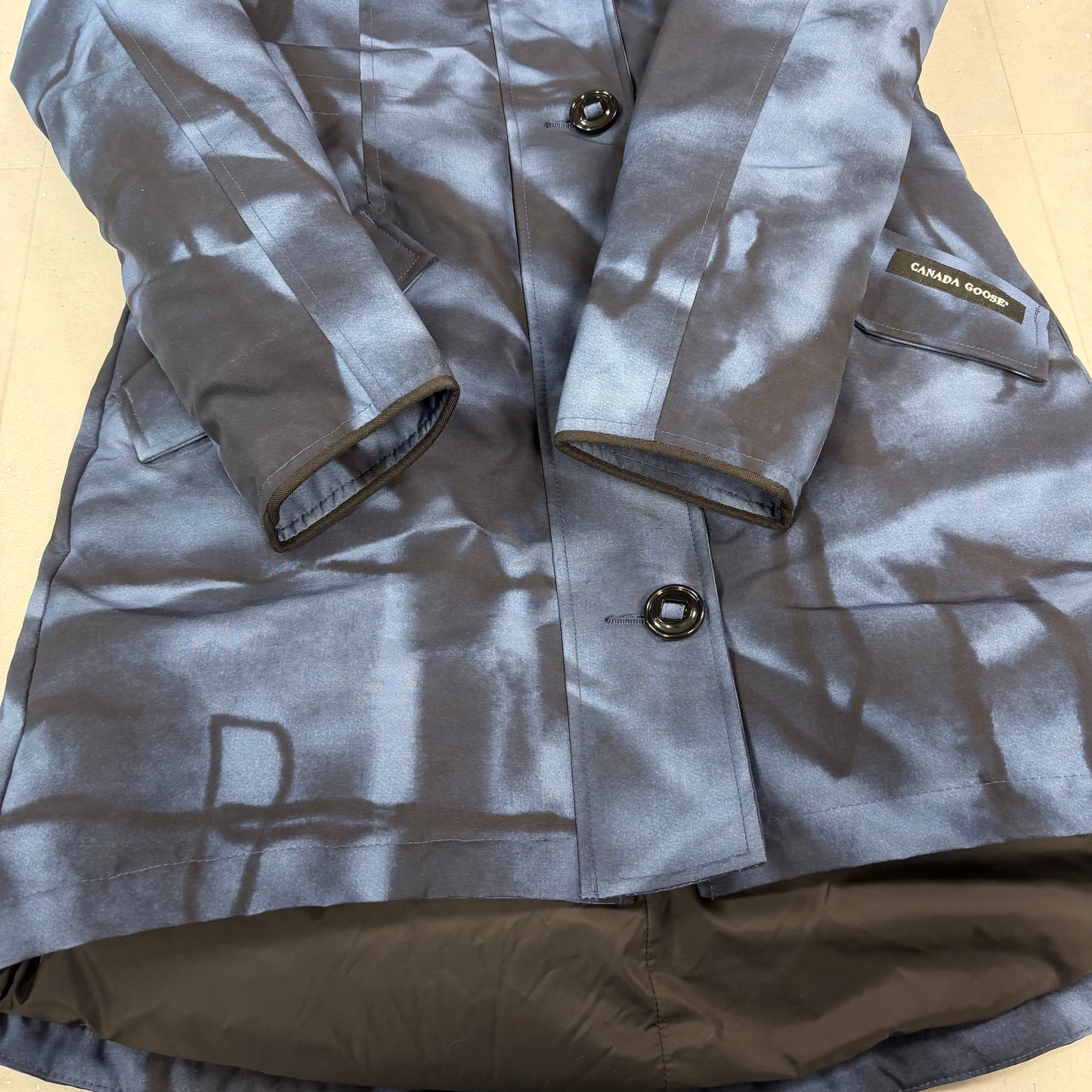 Rossclair Parka Blue Abstract ( S )