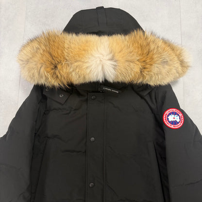 Canada Goose Wyndham Parka Black Men's size L – pre-owned – photo 3 of 9