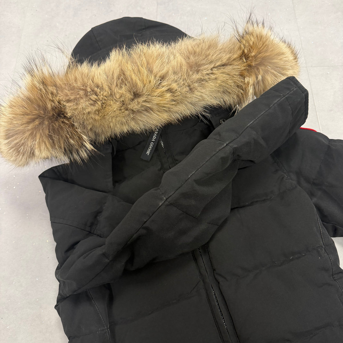 Canada Goose Belleville Parka Black Women's size S – pre-owned – photo 7 of 9