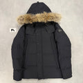 Wyndham Parka Navy Black Badge - M
