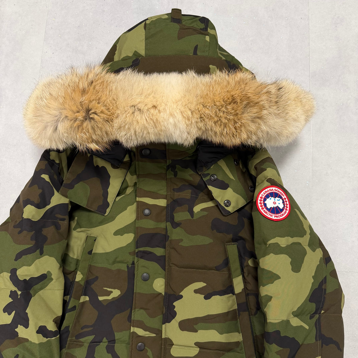 Wyndham Parka Green Camo - M