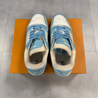 LV Blue Monogram Trainers ( UK10.5 )