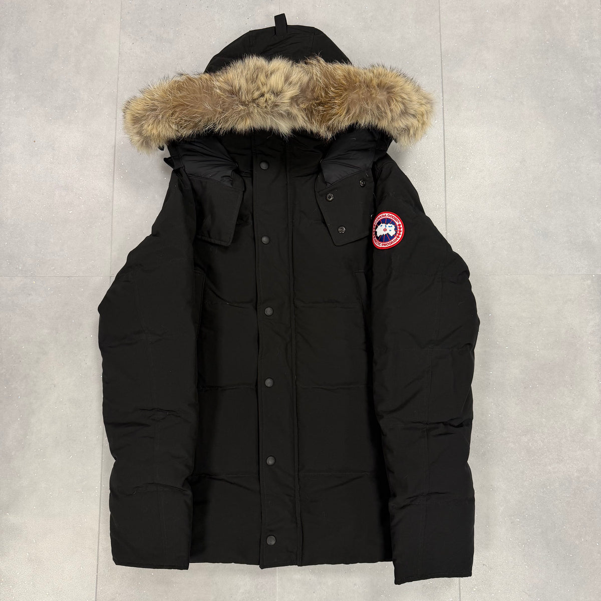 Wyndham Parka Black - M
