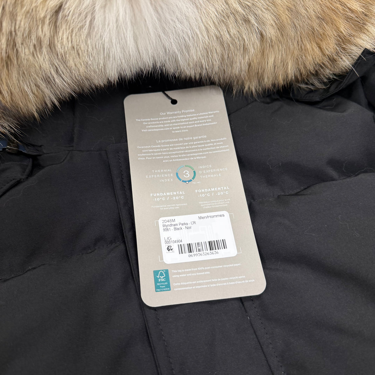 Wyndham Parka Black - NEW