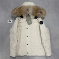 Wyndham Parka White Black Badge - NEW