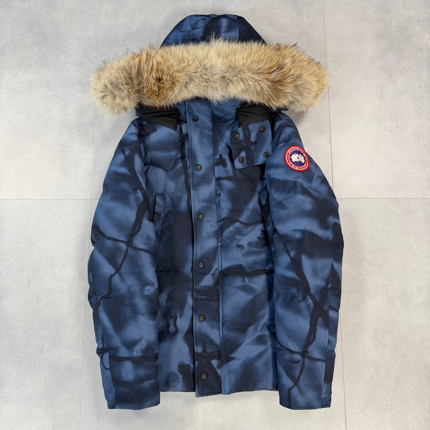 Wyndham Parka Blue Abstract ( XS )