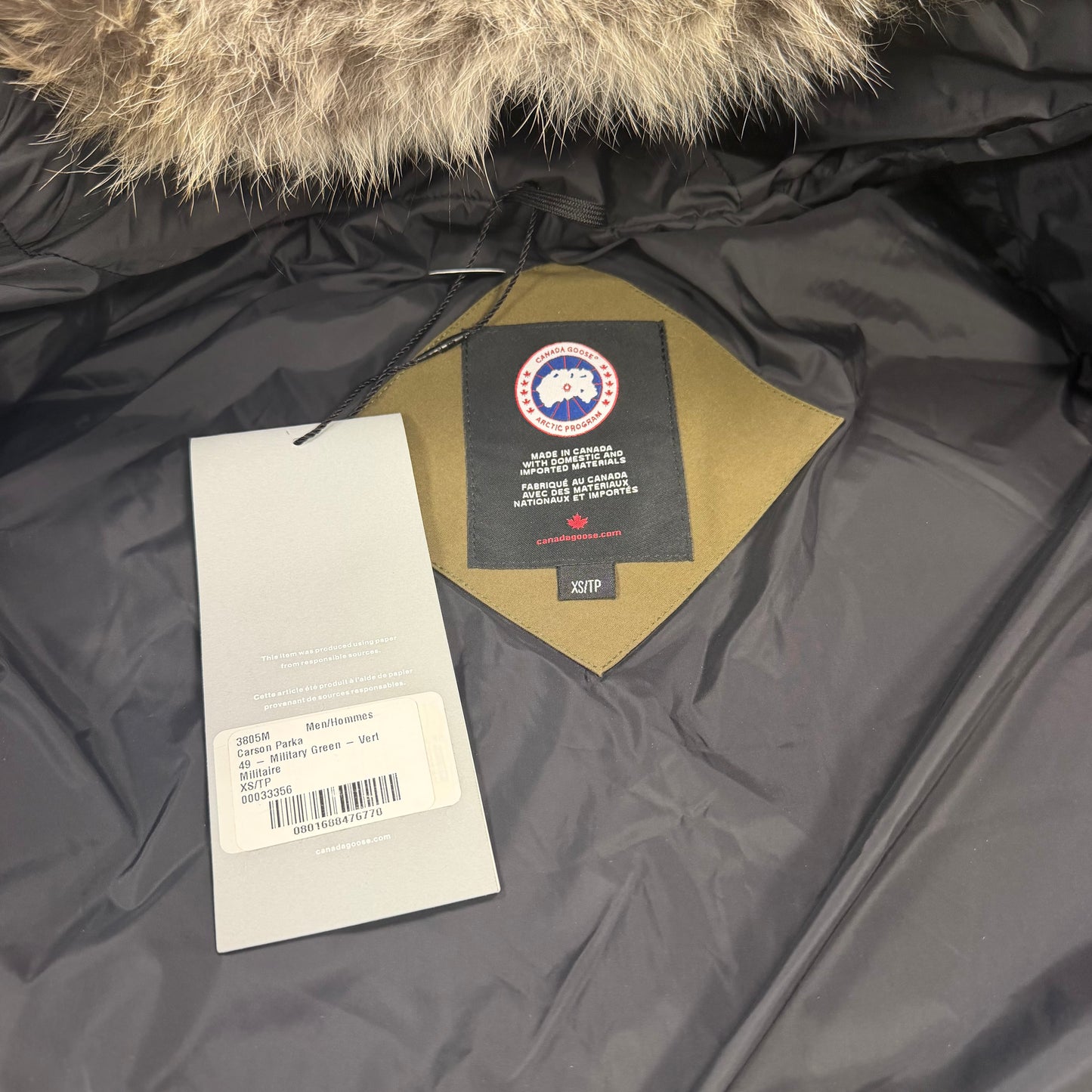 Carson Parka Military Green ( XS )