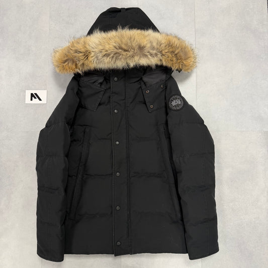 Canada Goose Wyndham Parka Black Badge – Men's M – Pre-Owned 9/10