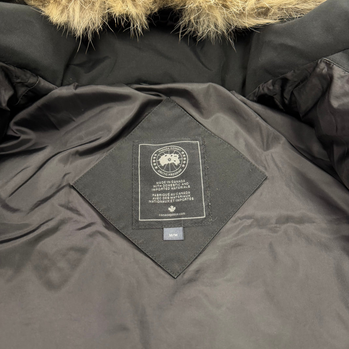 Canada Goose Wyndham Parka Black Badge – Men's M – Pre-Owned 9/10