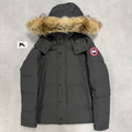 Canada Goose Wyndham Parka Graphite – Men's M – Pre-Owned 9.5/10