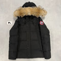 Canada Goose Wyndham Parka Black – Men's S – Pre-Owned 8.5-9/10