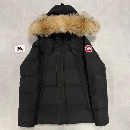 Canada Goose Wyndham Parka Black – Men's S – Pre-Owned 8.5-9/10
