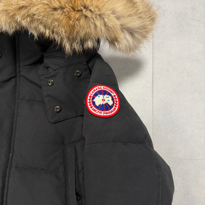 Canada Goose Wyndham Parka Black – Men's S – Pre-Owned 8.5-9/10