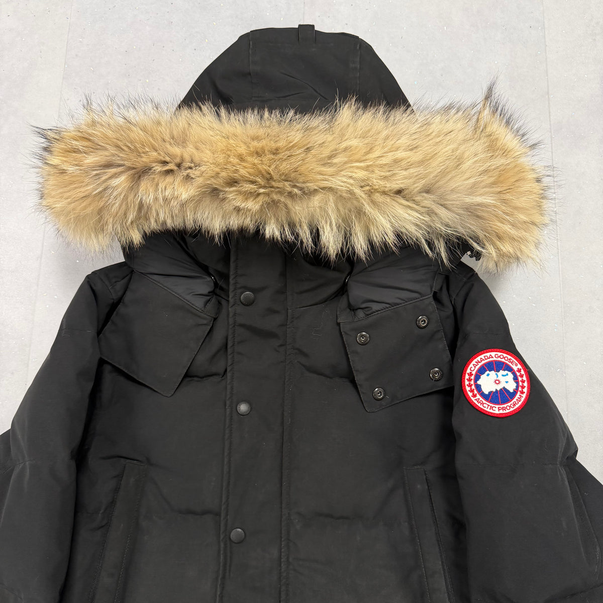 Canada Goose Wyndham Parka Black – Men's M – Pre-Owned 8.5-9/10