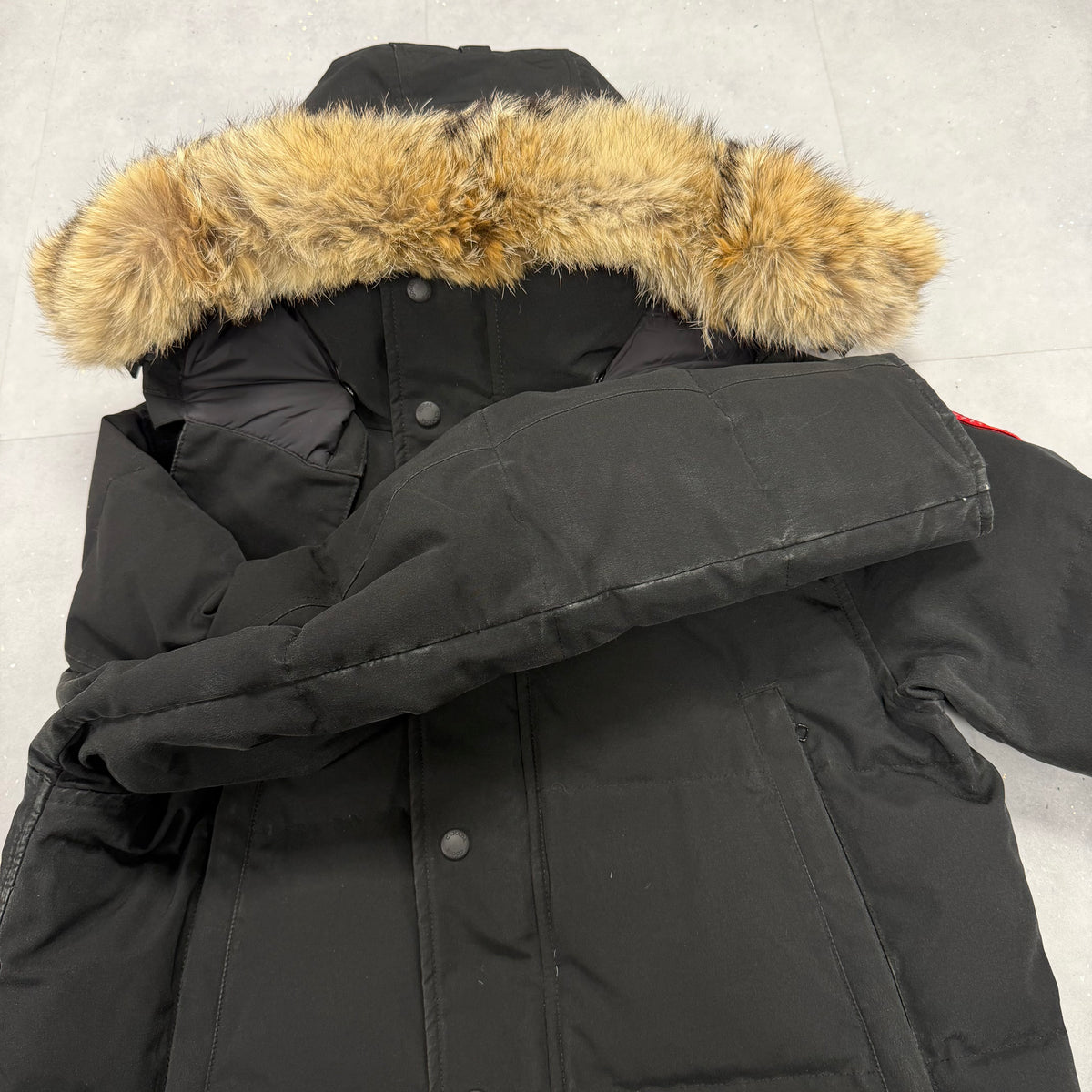 Canada Goose Wyndham Parka Black – Men's M – Pre-Owned 8.5-9/10