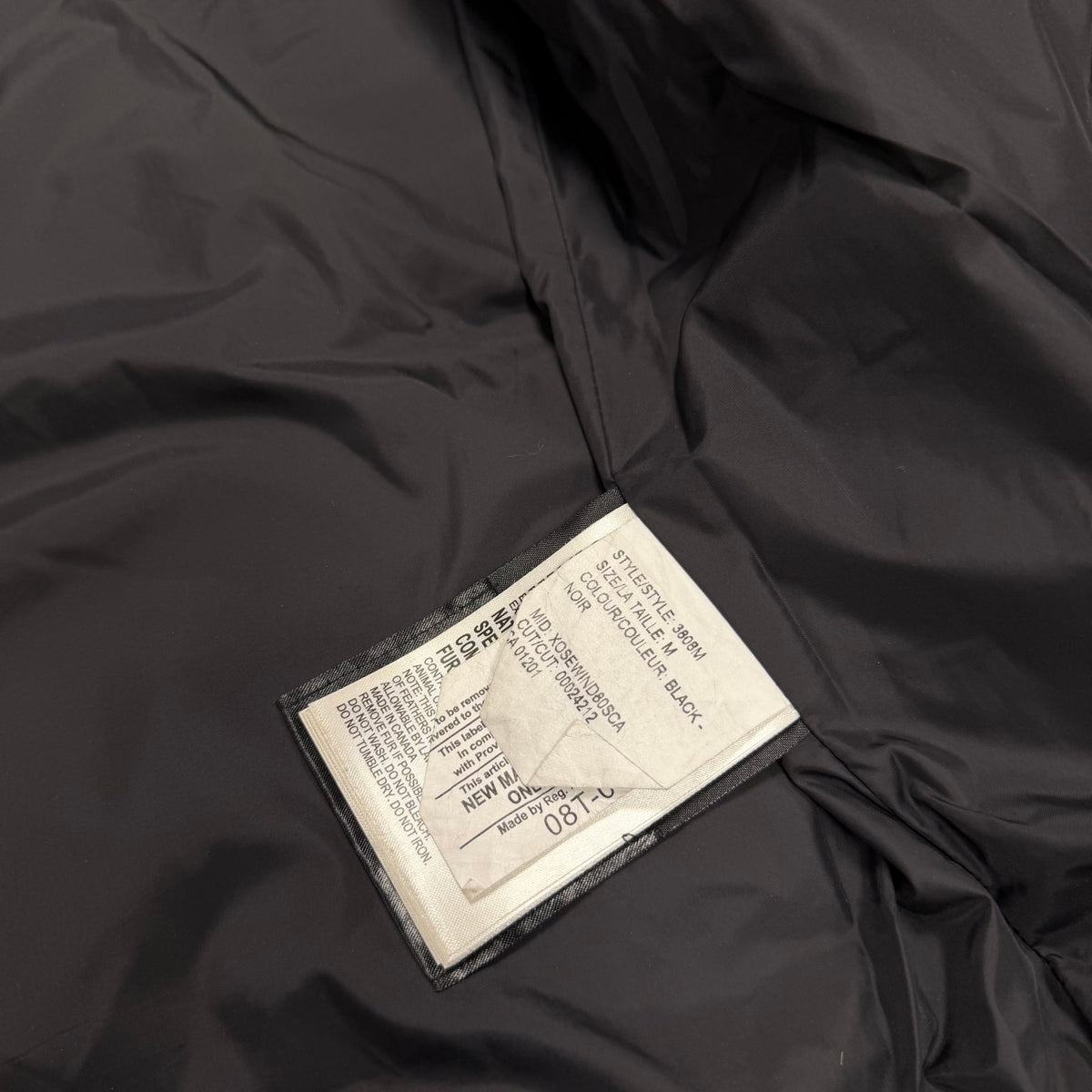 Canada Goose Wyndham Parka Black – Men's M – Pre-Owned 8.5-9/10