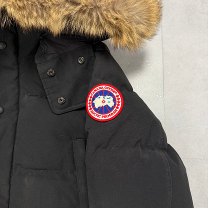 Canada Goose Wyndham Parka Black – Men's M – Pre-Owned 8.5-9/10
