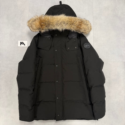 Canada Goose Wyndham Parka Black Badge – Men's XL – Pre-Owned 9.9/10