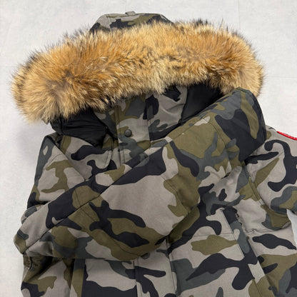 Canada Goose Wyndham Parka Classic Camo – Men's S – Pre-Owned 9.9/10