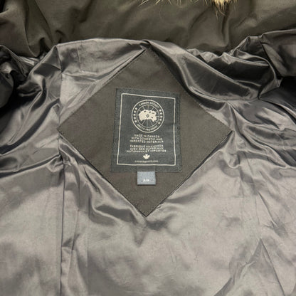 Canada Goose Wyndham Parka Black Badge – Men's S – Pre-Owned 9.5/10