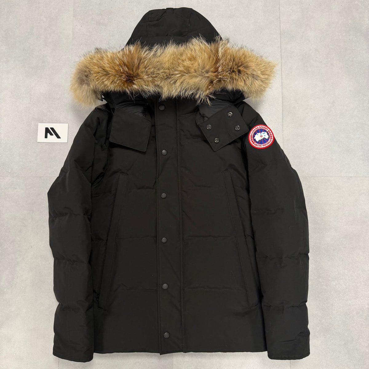 Canada Goose Wyndham Parka Black – Men's M – Pre-Owned 9.5/10