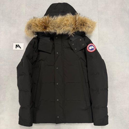 Canada Goose Wyndham Parka Black – Men's M – Pre-Owned 9.5/10