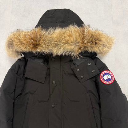 Canada Goose Wyndham Parka Black – Men's M – Pre-Owned 9.5/10